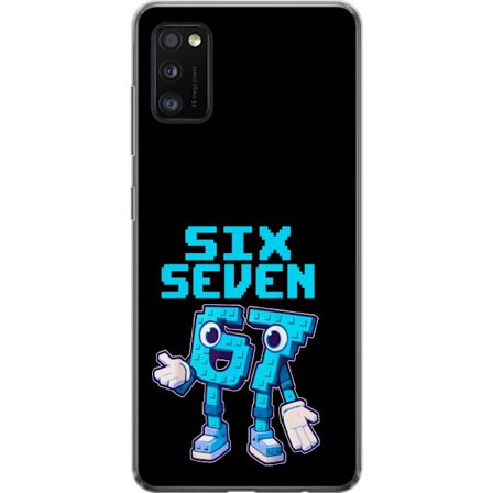 Kompatibelt Mobilskal till Samsung Galaxy A41 Pixel Number Duo