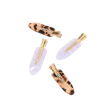 Pinalli Collection Pettini e accessori capelli Set Clip Anti-Segni 4pz - Forcine e Mollette