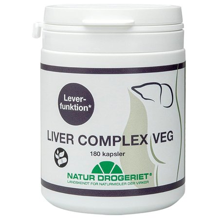 Natur Drogeriet Liver Complex Veg 180 kaps., Helse & Madvarer, Kosttilskud, Øvrige Kosttilskud