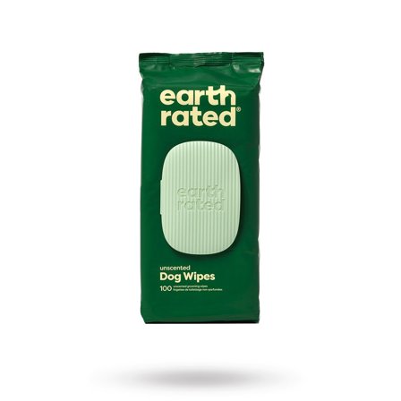 Earth Rated - Earth Rated Wipes 100pc Unscented - Markeringsbeskyttelse, Tispetruse, Hjemmeapotek på Doggie.no