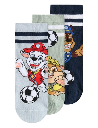 Nmmjonathan Paw 3P Sock Cplg Patterned Name It