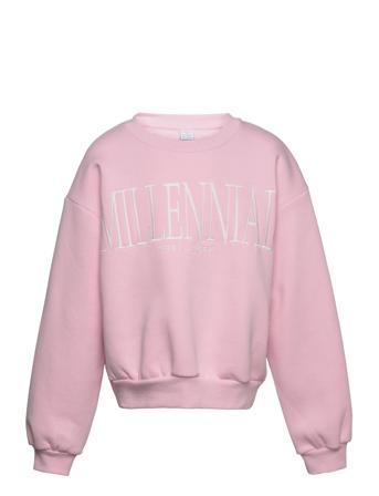 Sweatshirt Love Svetari Collegepaita Vaaleanpunainen Lindex