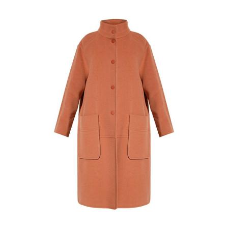 See by Chloé Frakke with standing collar Pink, Dame Parka