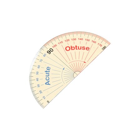Lær Protractor Assorteret
