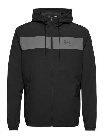 Ua Sportstyle Windbreaker Outerwear Sport Jackets Svart Under Armour