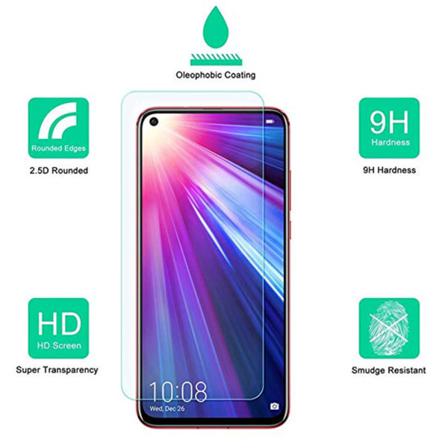 Nova 5T 3-PACK Skärmskydd Standard 9H 0,3mm Screen-Fit HD-Clear
