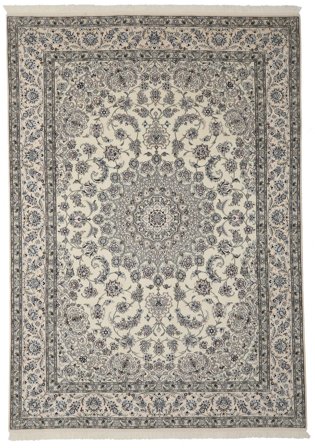 Handgeknüpft Persischer Nain Fine 9La Teppich 250X354 Braun/Orange