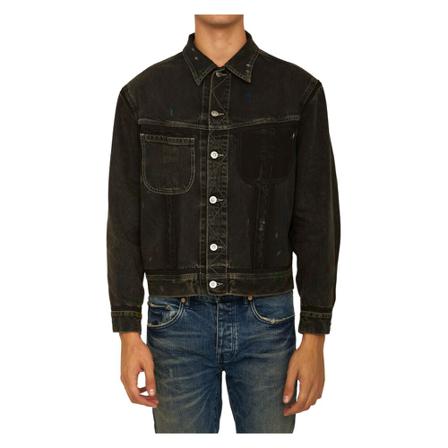 Maison Margiela - Jeansjackor - Svart - Herr - Storlek: M, Herr, Storlek: M