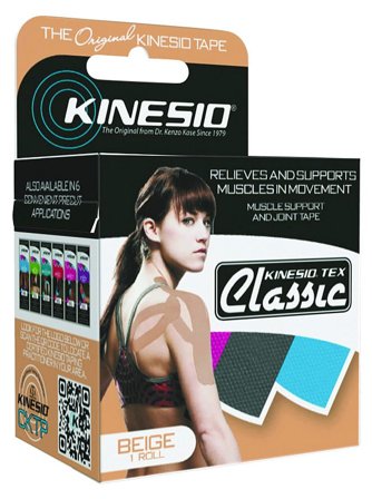 Kinesio Tape Classic (4 meter) Beige, Medicin & Pleje, Støttebind, Kinesiotape