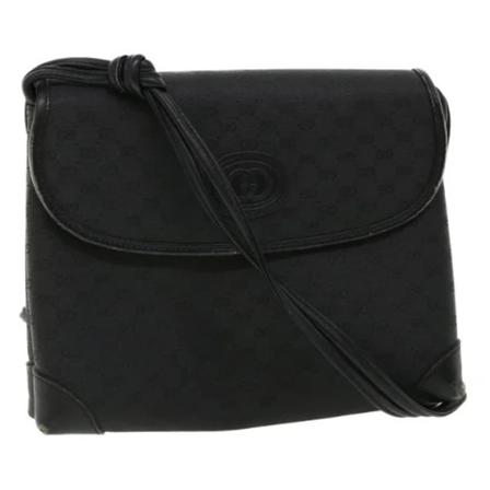 Gucci Vintage, Pre-owned Shoulder Bag Zwart, Dames, Maat:ONE Size