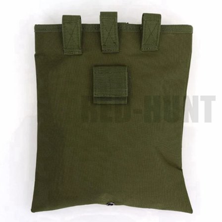 MOLLE Dump Pouch Tactical Mag Recovery Bag Dragsko Magazine Återvinning Förvaringspaket Jaktutrustningshållare