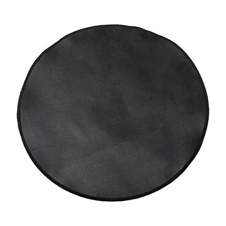 Bålpladsmåtte til terrasse, 91 cm rund grillmåtte, 3-lags brandsikker varmeisoleringspude, grillgulvbeskyttelsesmåtte (FMY)