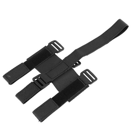 Bluetooth Høyttaler Festestropp Terrengsykkel Krok&Løkke Fiksert Flaske Elastisk Tau (Svart)