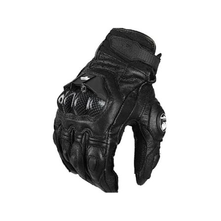 Motorcykelhandsker Afs6 Afs10 Afs18 Sikkerhedsbeskyttelse Vindtætte Motocross Vanter Touch Screen Herre Læder Motorcykelhandske