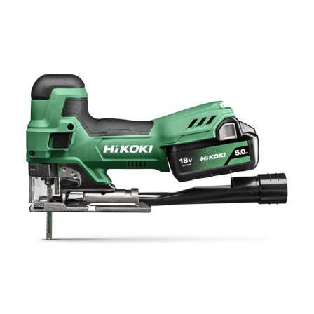 HiKOKI CJ18DB Stikksag med batteri og lader, Maskiner