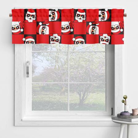 Jul 1/2 St Dekor Stång Fickdraperier Valance Kort Panel
