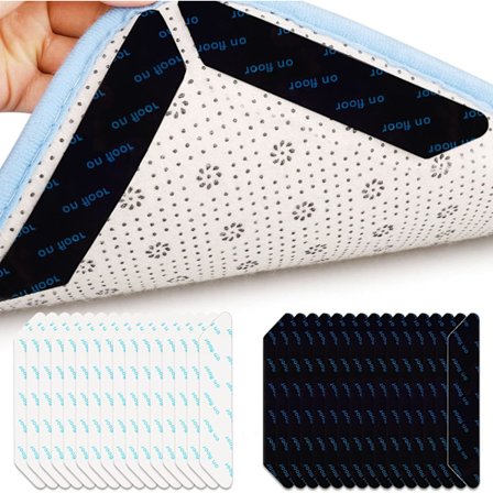 32 st Mattfästen Halkfria Mattor Halkfri Hörnmatta