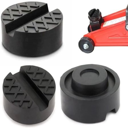 Jack Gummi Pad Svejsning Side Lift Disk Adapter Jacking Tool