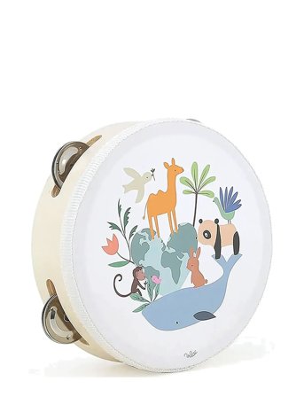 Tambourine By Sarah Betz Patterned Vilac