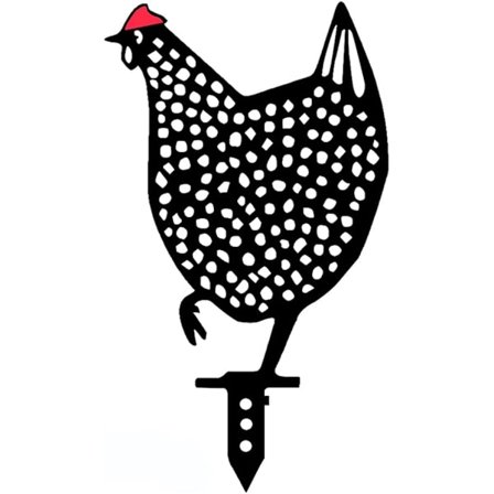 Realisttisk Hønsegård Hønse Dekoration, Hønsegård Havekunst Statuer, Akryl Have Dekoration Statue, Udendørs Sjove Have Statuer, Hul Hane Stat