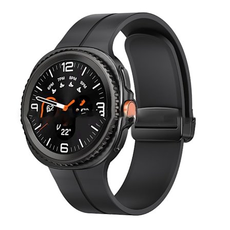 Samsung Galaxy Watch 8 Classic -kellon magneettinen silikoniranneke