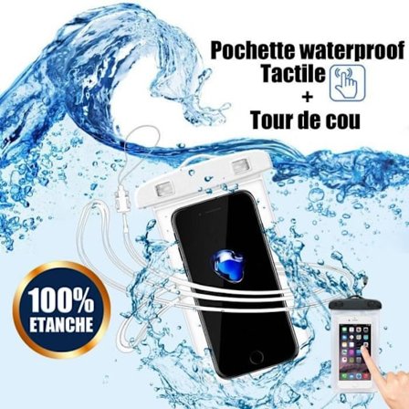 Universal Vattentätt Laptop Fodral Vit