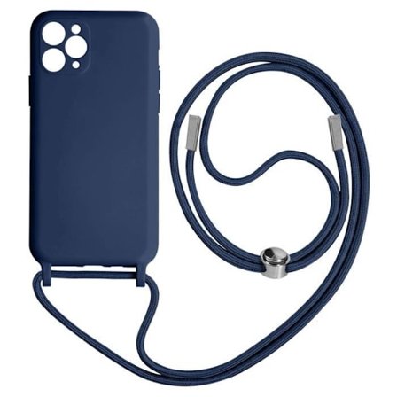 Coque - AVIZAR - iPhone 11 Pro - Semi-rigid - Lanyard För Hals 80cm - Blå