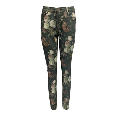 C.Ro, Skinny Trousers Grijs, Dames, Maat:L