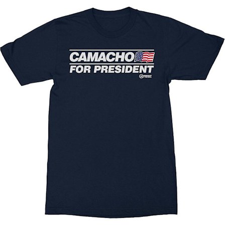 Camacho For President Idiocracy T-paita