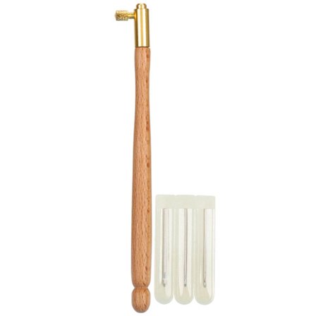 Broderi Perling Fransk Anti-Broderi Verktøysett DIY Håndverk Symaskiner Tilbehør (Tre Fransk Broderinål)