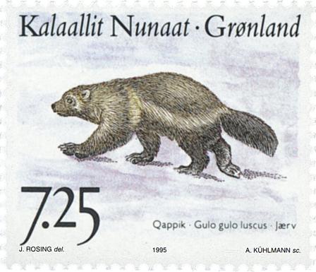 Groenland - 1995. Faune nordique - 7,25 kr. - Multicolore