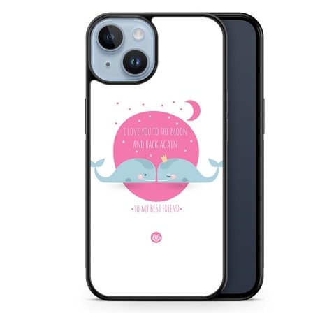 Bjornberry Skal iPhone 14 Plus - Love You To The Moon