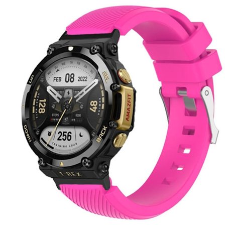 Amazfit T-Rex 2 klockarmband i silikon med twilldesign - Ros