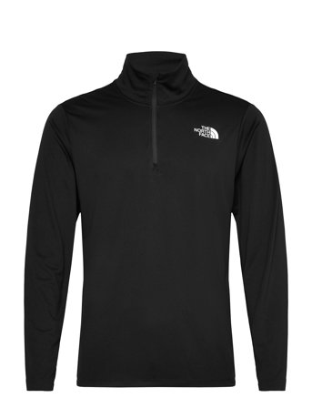 The North Face M 24/7 1/4 Zip Tee - Black - XS