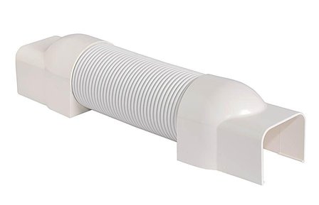 Canalplast Fleksibel bend til Kanal 80x60mm