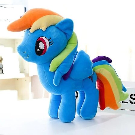 22- 40 cm My Little Pony Legetøj Fyldt Plys Pinkie Pie Rainbow Dash Film & Tv Enhjørning Legetøj Venskab er magi til piger Gaver Rainbow Dash