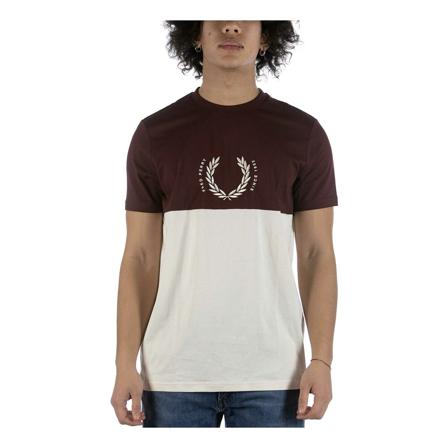 Fred Perry T-Shirts beige, Herr, Herr, Storlek: S