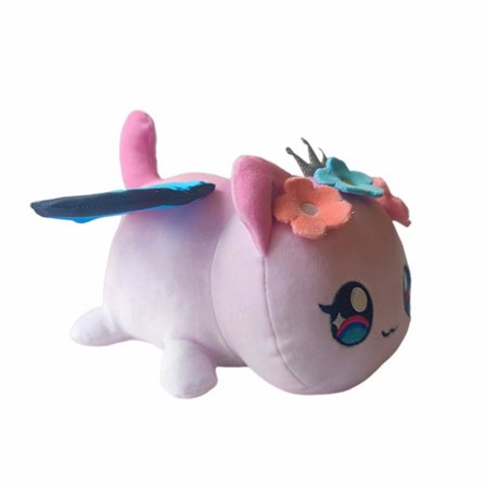 Aphmau Meemeows Plush Surprise Cat Mermaid Cat Plush Feature 9.8in -ES