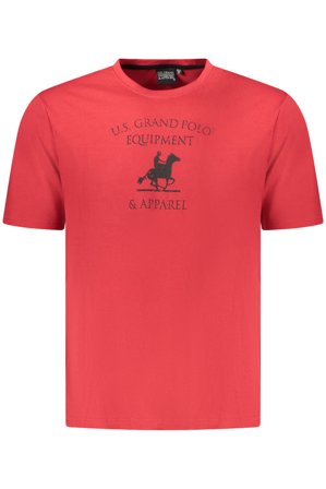 U.s. Grand Polo T-shirt Maniche Corte Uomo Rosso