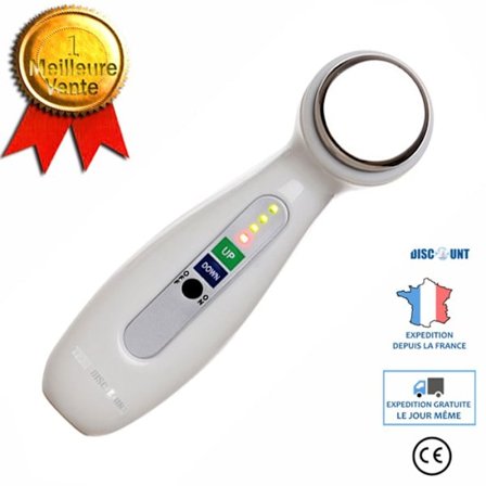 Ultraljudsmassager för ansiktet mot rynkor och elektriska lyft TEKNISK RABATT