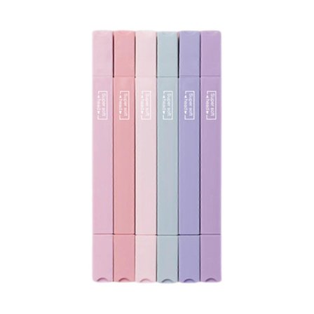 6 stk. Overstregningstusser Bibelen Overstregningstusser og penne med assorterede farver til journalplanlægger noter