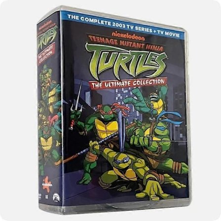 Teenage Mutant Ninja Turtles (2003): The Ultimate Collection (DVD, 18-Disc) engelsk version