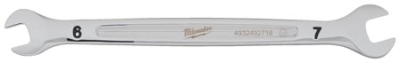 Milwaukee 4932492716 U-Nøgle dobbelt 6 x 7 mm, Håndværktøj