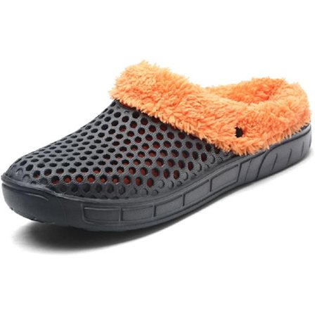 Mules Slip On Trädgårdsskor Varm vintertofflor,orange,250