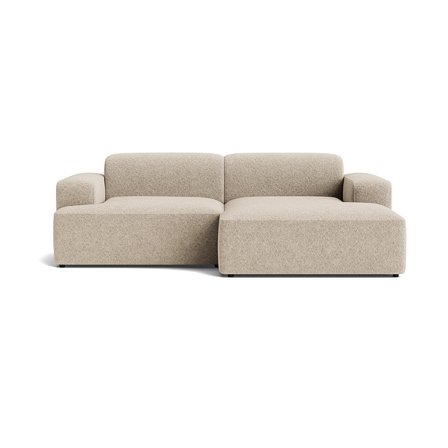 Madrid Chaiselong Sofa, Højrevendt, Anthology Beige - Bred Chaiselong & Dybt Sæde - 240x101x73cm - Perfekt Flyder Sofa