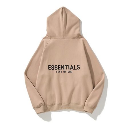 Fear Of God Letterhigh Street Løs Hettegenser for Menn