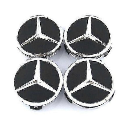 2025 Svart/silver Navkapsel 60mm