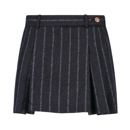 Versace - Minikjolar - Grå - Dam - Storlek: 2xs, Dam, Storlek: 2XS