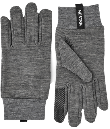 Hestra Merino Touch Point Harmaa