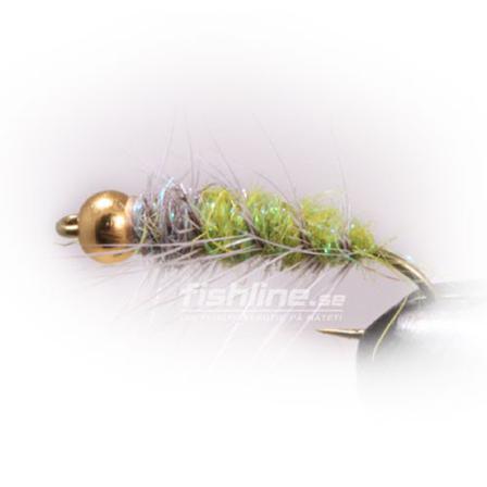 Goldhead Superpuppa Olive size 12